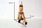 Preview: Pinocchio Figur aus Naturholz (28 cm)